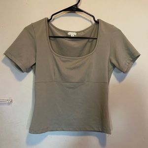 Xoxo Green blouse